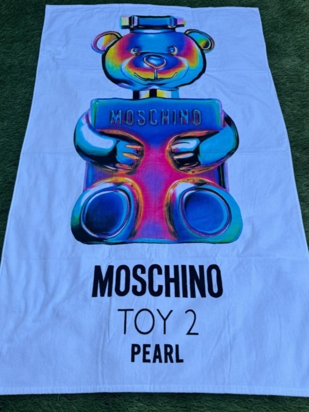 Moschino Kids Toy 2 Pearl Beach Towel - Multicolor